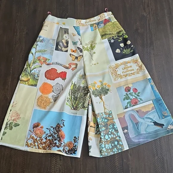 NWT Vivetta Graphic-Print Suit 2pc. Blazer Shorts - Picture 8 of 16